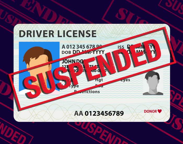 Can an insurance company suspend your license