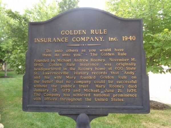 Insurance company rule golden history