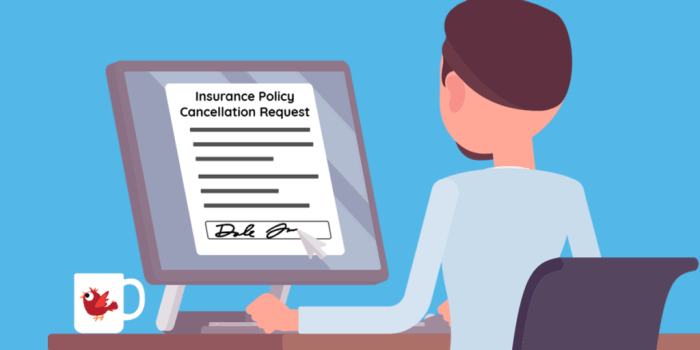 Letter insurance cancellation policy life sample pdf template templateroller fill printable online