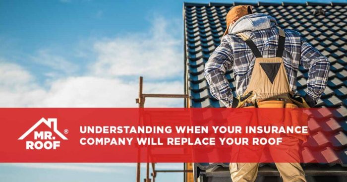 Can an insurance company make you replace your roof