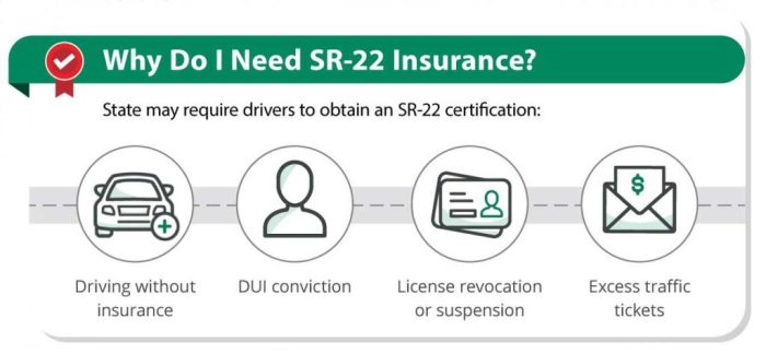 What insurance companies offer sr22