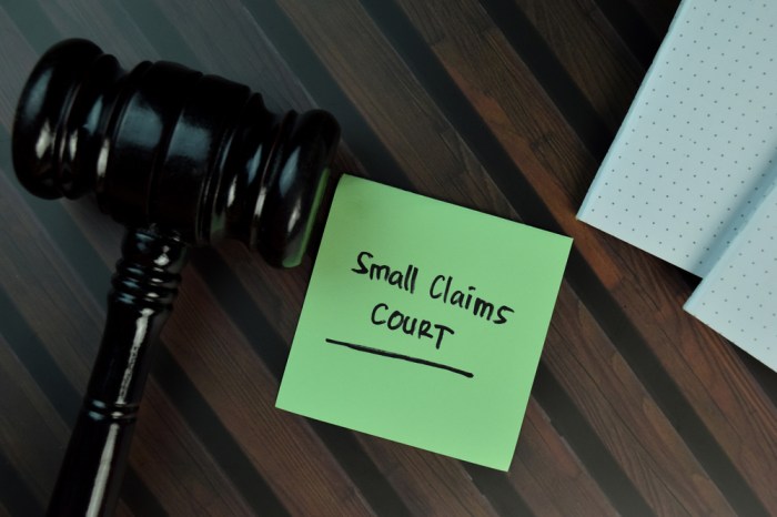 How to sue an insurance company in small claims court