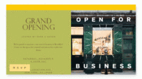 Do you bring a gift to a business grand opening