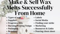 How to start a wax melt business