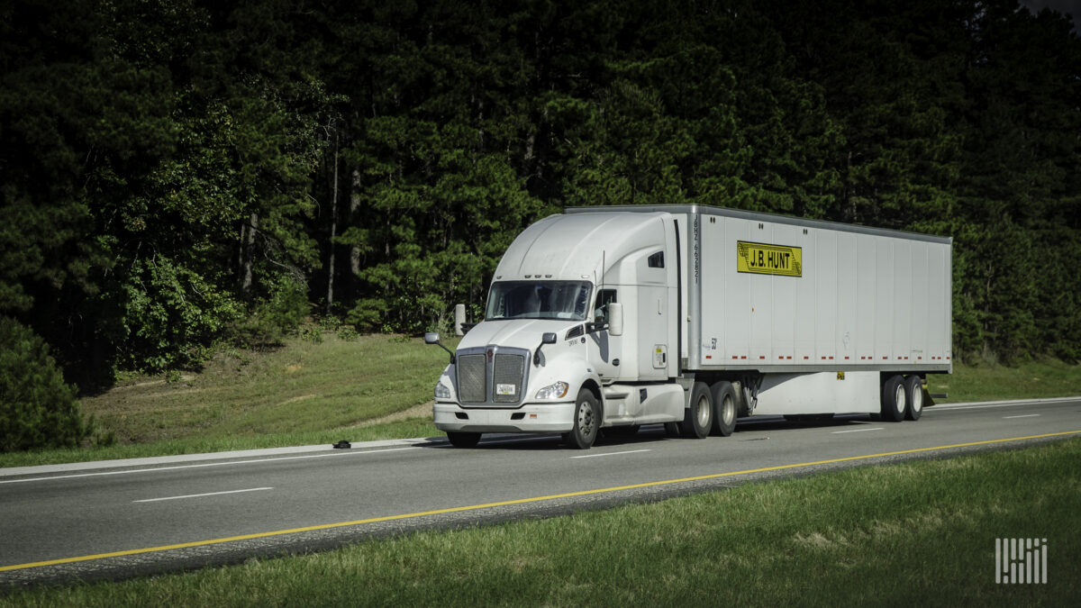 Is j.b. hunt going out of business