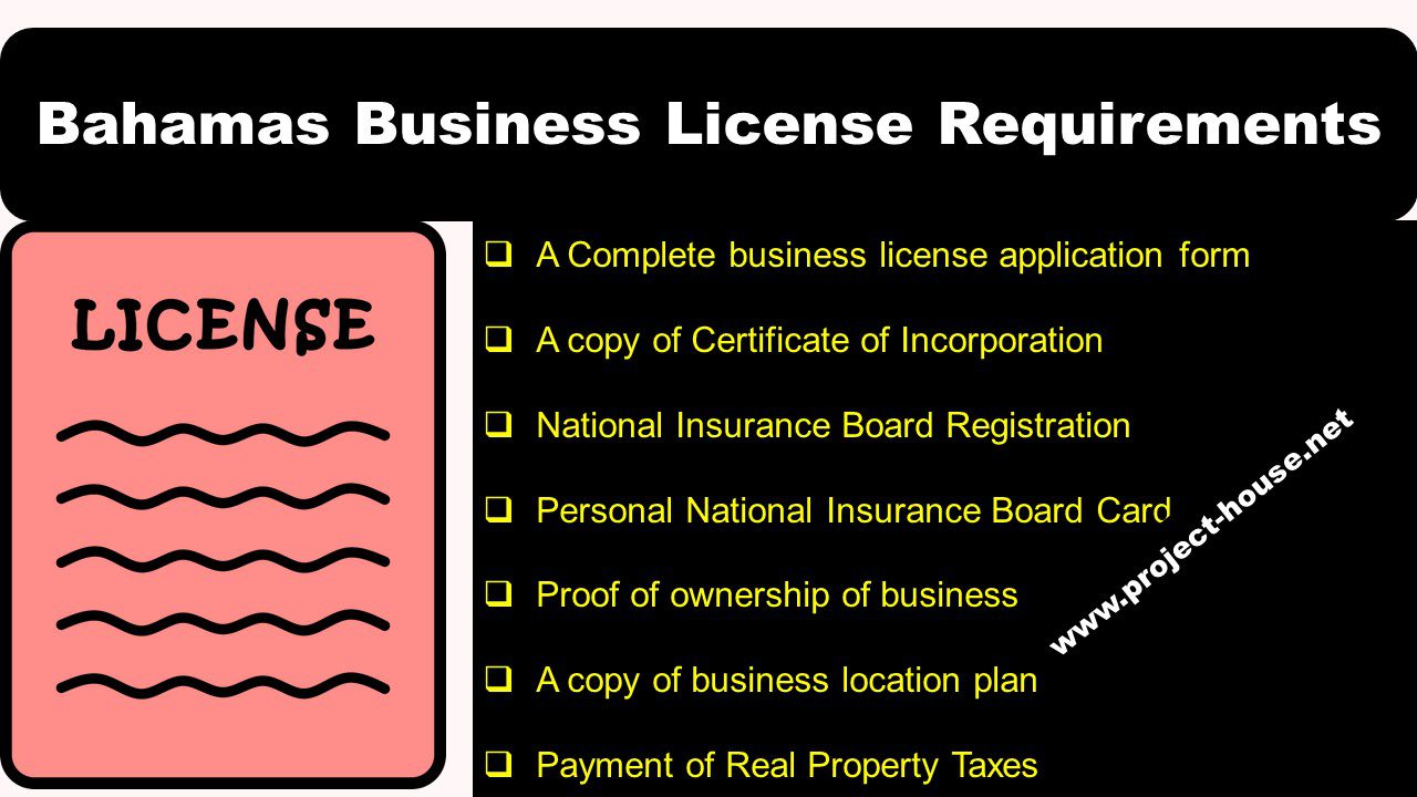 How to get a business license in the bahamas