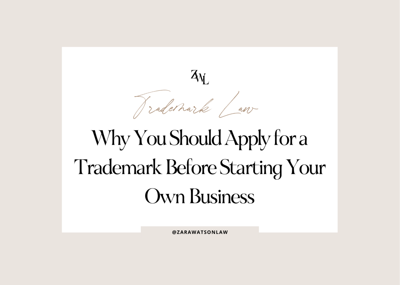 Should i trademark my business name before forming my llc