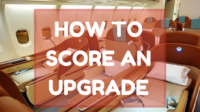 How to get free upgrade to business class