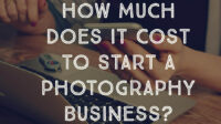 How to price your photography business