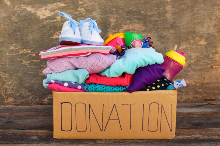 Where to donate women's business clothes