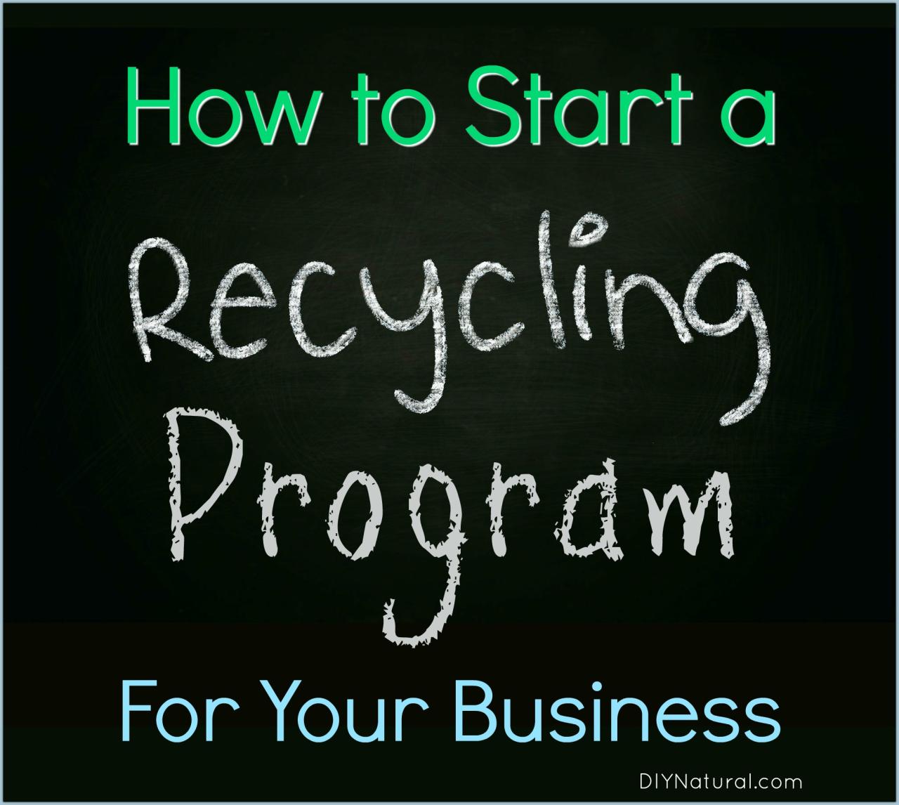 How much does it cost to start a recycling business