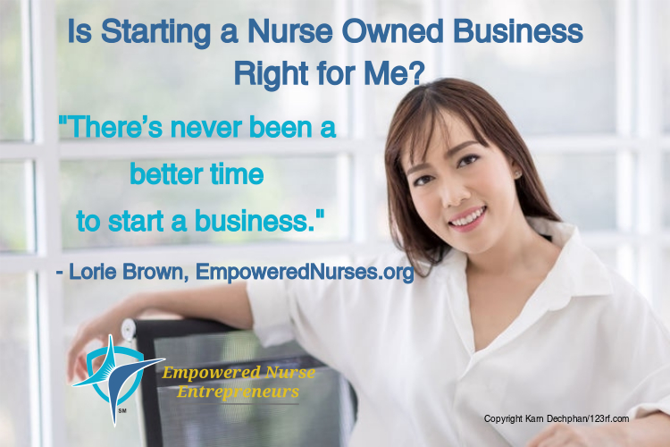 What business can a nurse start