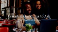 What questions to ask when buying a business