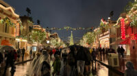 How busy is disneyland on christmas