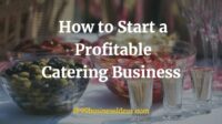 Can you run a catering business from home