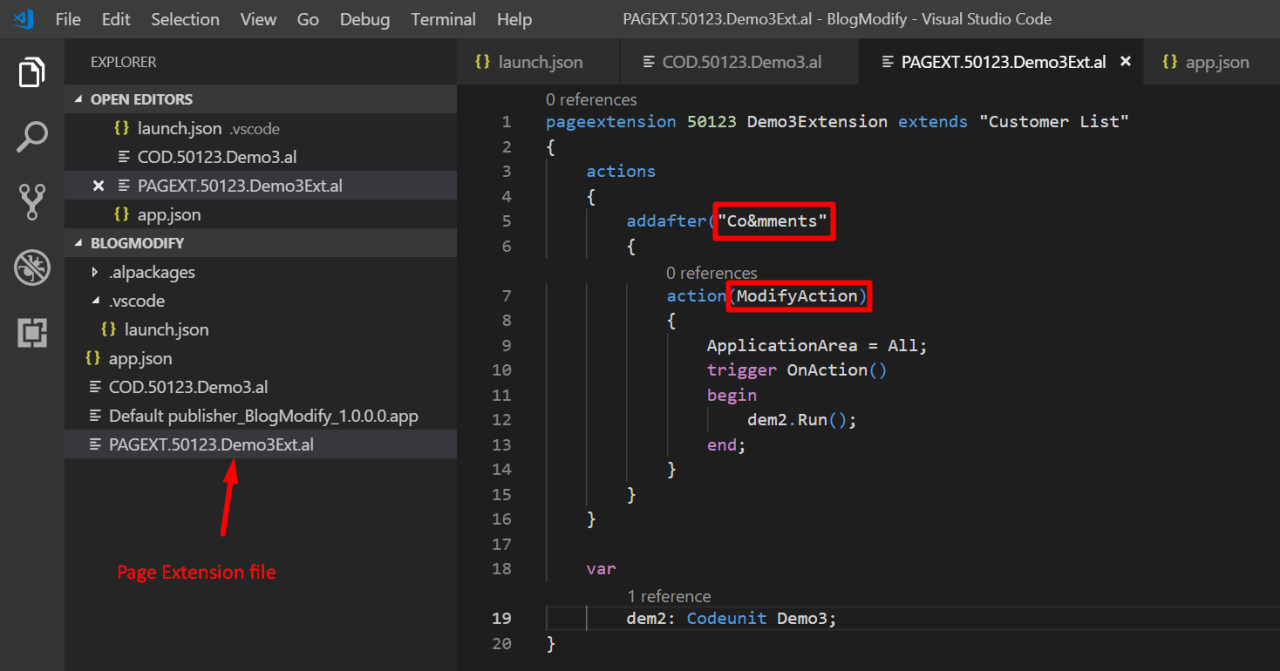 Can you modify base code in business centre