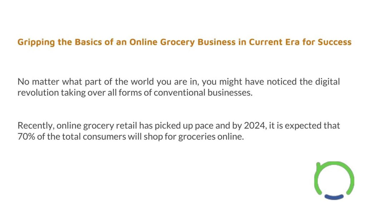 Which business model is utilized by a grocery store