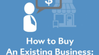 How to buy an existing business with no money