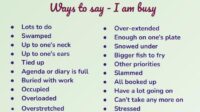 Busy say im english ways