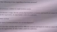 Which of the following statements is true of business services