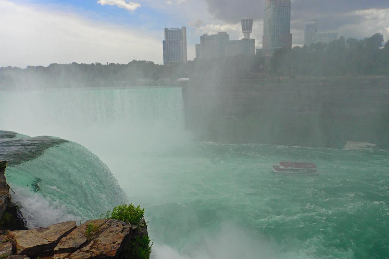 Is niagara falls busy on 4th of july