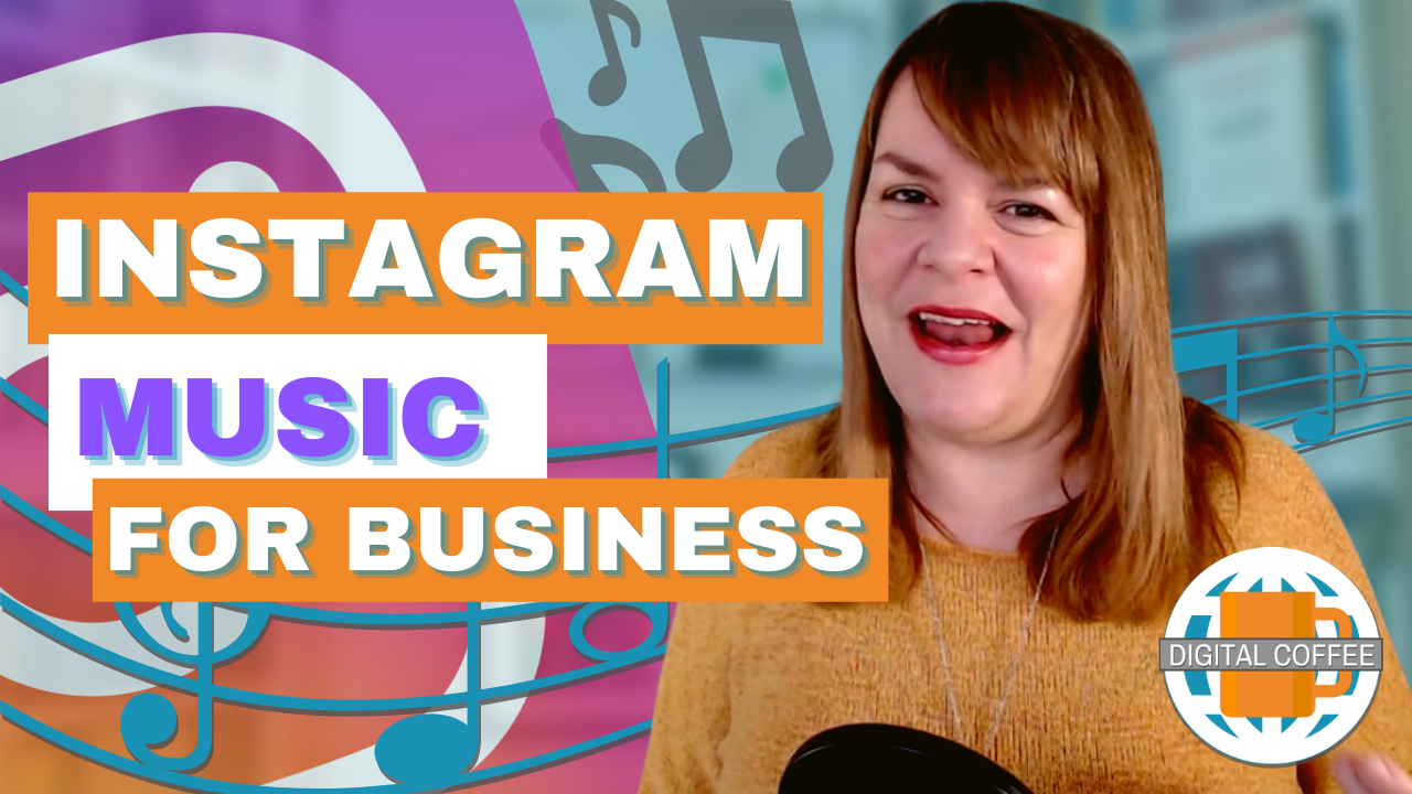 Why can't i get music my instagram business account