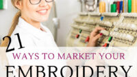 How to start embroidery business