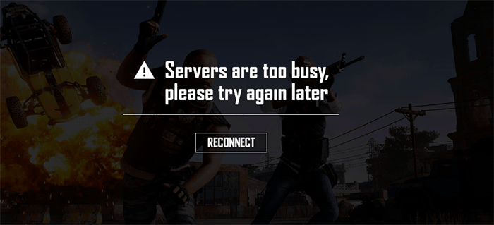 A server is very busy