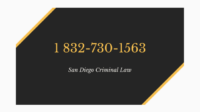 San diego criminal lawyer