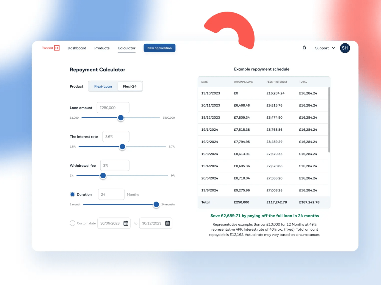 Loan simple calculator template excel mortgage interest auto spreadsheet vertex42 agreement form application car personal credit money templates online out